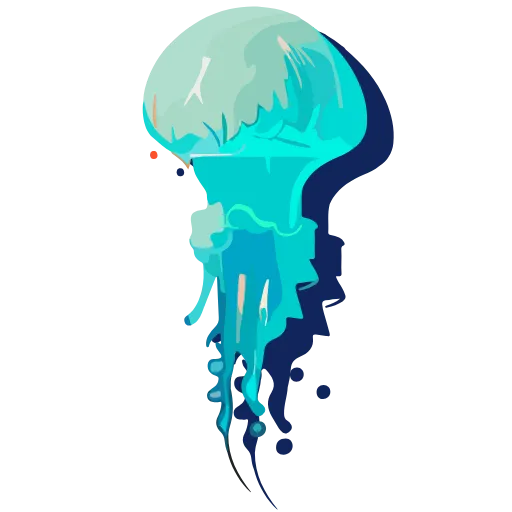🐡 Эмодзи «Медадузы» для Telegram