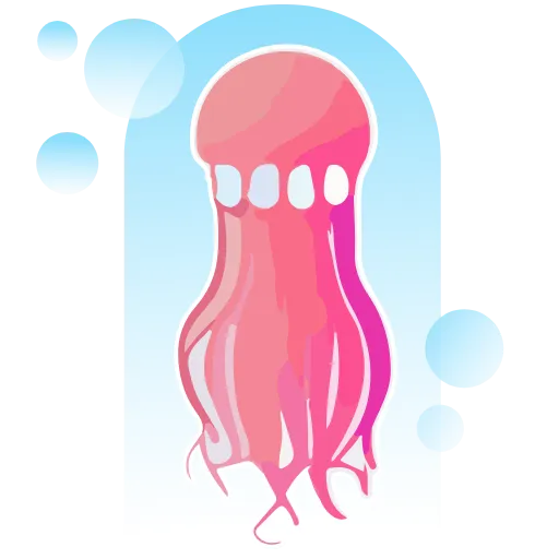 🐙 Эмодзи «Медадузы» для Telegram