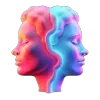 👱‍♀️ Эмодзи «🩷 Набор эмоджи с неоновым рандомом» для Telegram