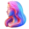 👩‍🦰 Эмодзи «🩷 Набор эмоджи с неоновым рандомом» для Telegram