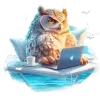 🦉 Эмодзи «Совы V» для Telegram