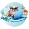 🦉 Эмодзи «Совы V» для Telegram