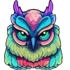 🦉 Эмодзи «Совы V» для Telegram