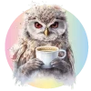 🦉 Эмодзи «Совы V» для Telegram