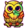 🦉 Эмодзи «Совы V» для Telegram