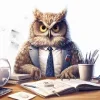 🦉 Эмодзи «Совы V» для Telegram
