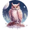 🦉 Эмодзи «Совы V» для Telegram