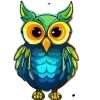 🦉 Эмодзи «Совы V» для Telegram