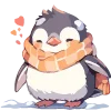 🐧 Эмодзи «Пингвинуха» для Telegram