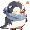 🐧 Эмодзи «Пингвинуха» для Telegram