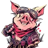 🐽 Эмодзи «Порося» для Telegram