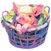 🐽 Эмодзи «Порося» для Telegram