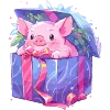 🐽 Эмодзи «Порося» для Telegram