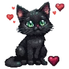 🐱 Эмодзи «neuro pixel» для Telegram