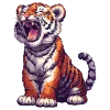 🐯 Эмодзи «neuro pixel» для Telegram