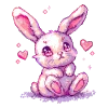 🐰 Эмодзи «neuro pixel» для Telegram