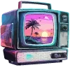 Эмодзи Neuroretrowave для Telegram — скачать