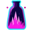 🌋 Эмодзи «Neuroretrowave» для Telegram