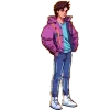 👨‍🦱 Эмодзи «Neuroretrowave» для Telegram