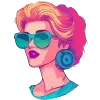 🧍‍♀️ Эмодзи «Neuroretrowave» для Telegram