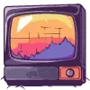 📺 Эмодзи «Neuroretrowave» для Telegram