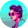 🧑 Эмодзи «Neuroretrowave» для Telegram