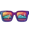 👓 Эмодзи «Neuroretrowave» для Telegram