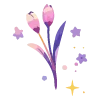🌺 Эмодзи «Весна» для Telegram