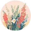🌺 Эмодзи «Весна» для Telegram