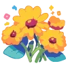 🌺 Эмодзи «Весна» для Telegram