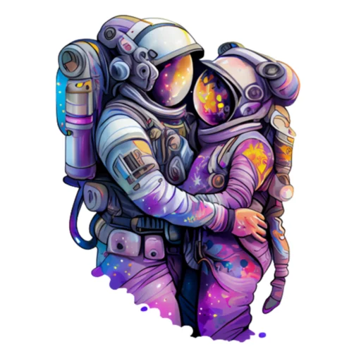 🤗 Стикер «КосмоСтикеры» для Telegram