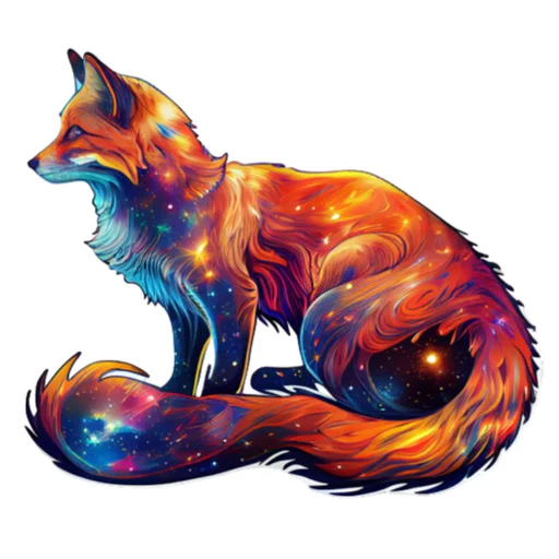 🦊 Стикер «КосмоСтикеры» для Telegram