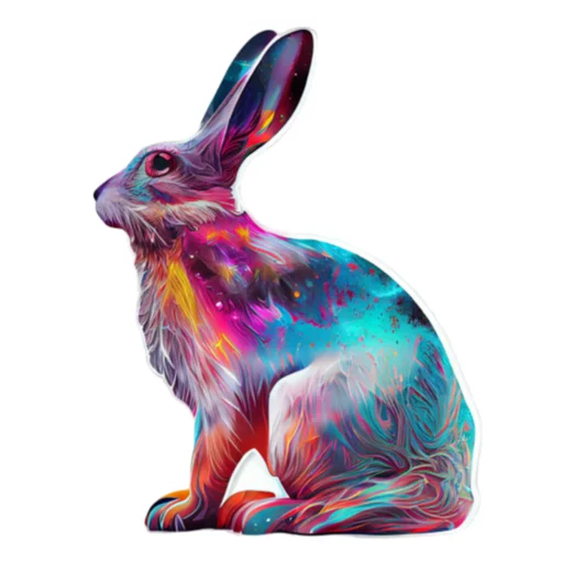 🐰 Стикер «КосмоСтикеры» для Telegram