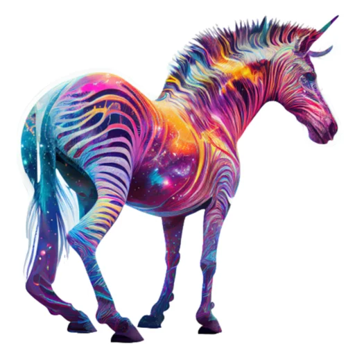 🦓 Стикер «КосмоСтикеры» для Telegram