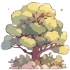 🌳 Эмодзи «Сказочный лес» для Telegram