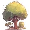 🌳 Эмодзи «Сказочный лес» для Telegram