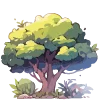 🌳 Эмодзи «Сказочный лес» для Telegram