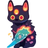 🐱 Эмодзи «voodoo» для Telegram