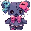 🐻 Эмодзи «voodoo» для Telegram