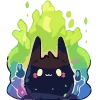 🐱 Эмодзи «voodoo» для Telegram