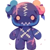 🧸 Эмодзи «voodoo» для Telegram