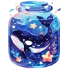 🐋 Эмодзи «Нейро киты» для Telegram