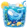 🐋 Эмодзи «Нейро киты» для Telegram