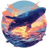 🐋 Эмодзи «Нейро киты» для Telegram