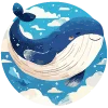 🐋 Эмодзи «Нейро киты» для Telegram