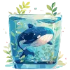 🐋 Эмодзи «Нейро киты» для Telegram