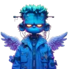 🧟‍♂️ Эмодзи «zombie angel» для Telegram
