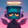 🧟‍♂️ Эмодзи «zombie angel» для Telegram