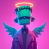 🧟‍♂️ Эмодзи «zombie angel» для Telegram