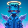 🧟‍♂️ Эмодзи «zombie angel» для Telegram